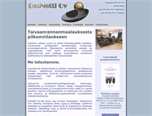 Tablet Screenshot of desnetti.fi